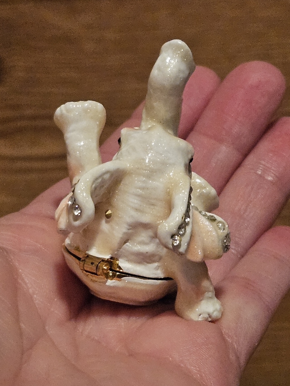 Elephant trinket box Rhinestone - Picture 7 of 7